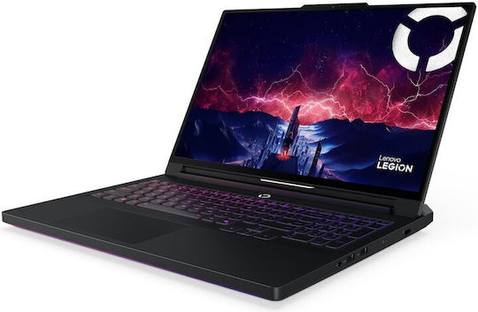 Lenovo Legion Pro 7 16AFR10H 16" OLED QHD+ 240Hz (Ryzen 9-9955HX3D/32GB/1TB SSD/GeForce RTX 5080/Fără sistem de operare) Eclipse Black (Tastatură International English)