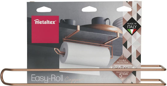 Metaltex Lava Therm Easy Roll Papierhandtuchhalter Rose Gold 35x18x10cm 363635