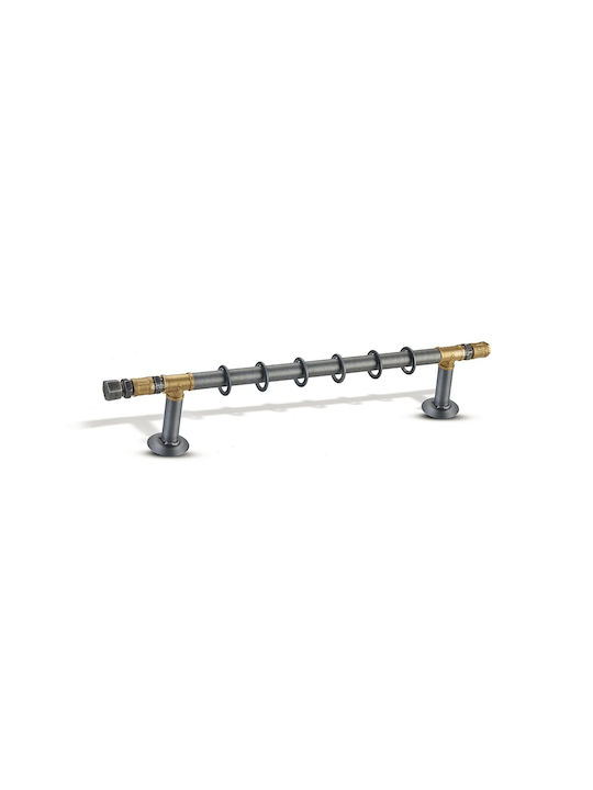 Enis by Domus Metalic Bare Pentru Perdele Pescara Single Φ25mm 160cm Pescara