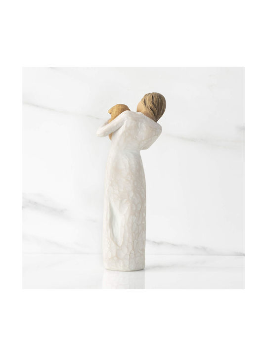 Willow Tree Decorative Dog Polyresin 19.5x5x5.5cm 1pcs