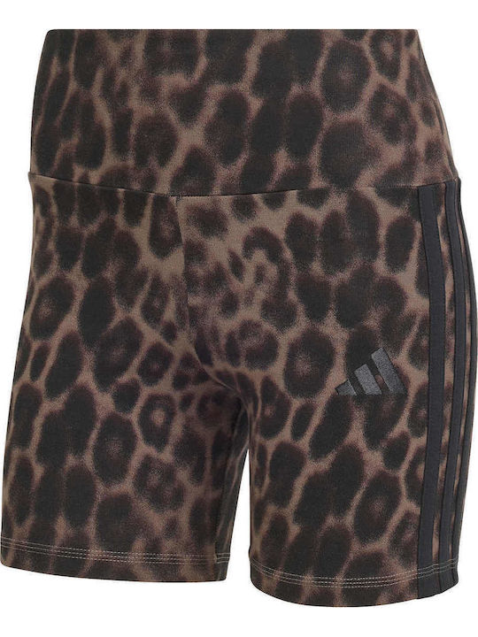 Essentials Training Women's Bike Leggings Leopard