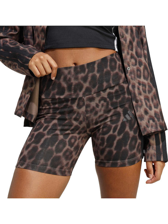 Essentials Training Women's Bike Leggings Leopard