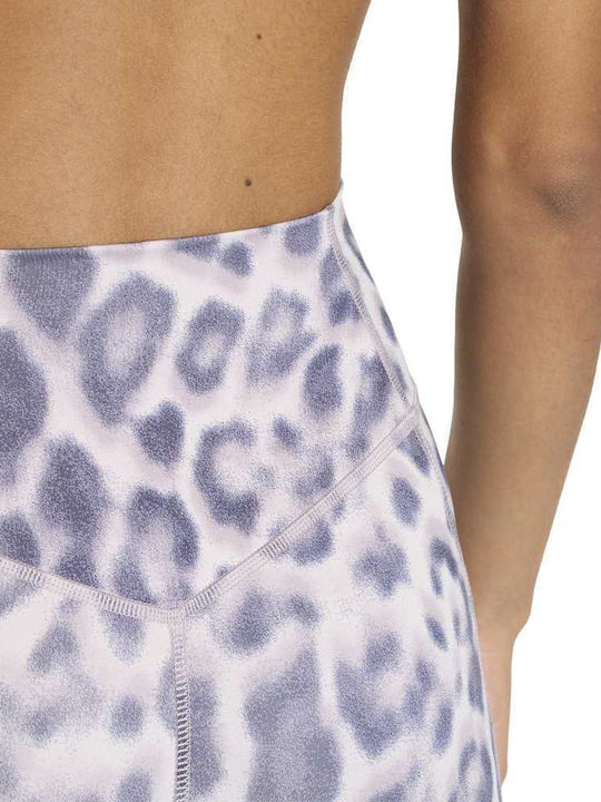 Animal Training Women's Cropped High Waist Purple Leggings
