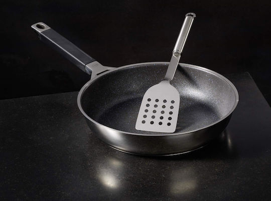 Rosle Turning Slice Perforated Kitchen Spatula Slotted Stainless Steel 33.4cm