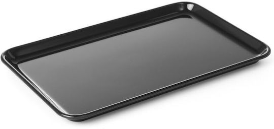 Melamine Food Display Tray 300x150x17mm Black Hendi 569016