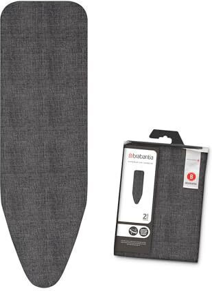 Brabantia Ironing Board Cover Black 124x38cm