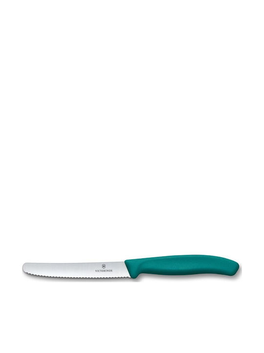 Victorinox Swiss Classic Σετ Μαχαιροπίρουνα Ανοξείδωτα Πράσινα 12τμχ