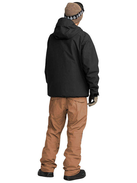 Volcom 2836 Men's Ski & Snowboard Jacket Black G0452606-BLK