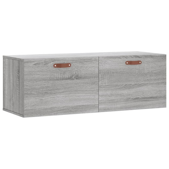 vidaXL Badezimmerschrank B100xT36.5xH35cm Eiche