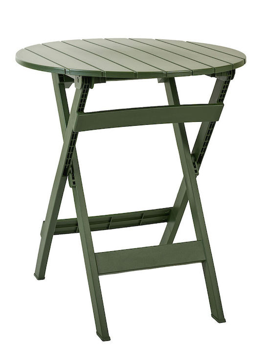 Orbit Round Dining Table Polypropylene Cypress 62x62x80cm