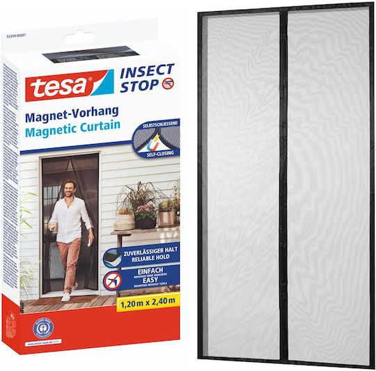 Tesa Screen Door Magnetic Gray 240x120cm