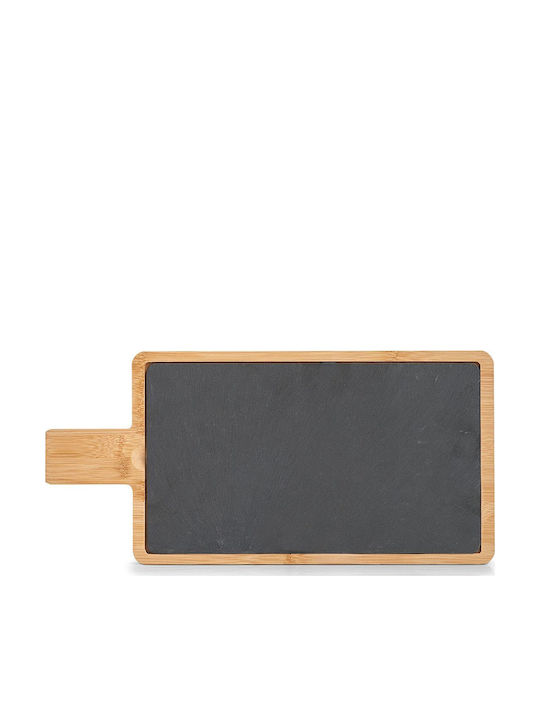 Zeller Servierplatte Hölzernes 40x19x1.5cm 1Stück