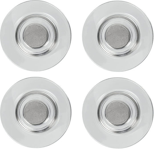 Nobo Set Magnete Decorative Rotunde 3.2cm 4 Bucăți