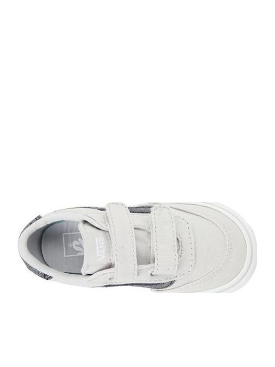 Brooklyn Ls V Kids Sneakers with Scratch Gray