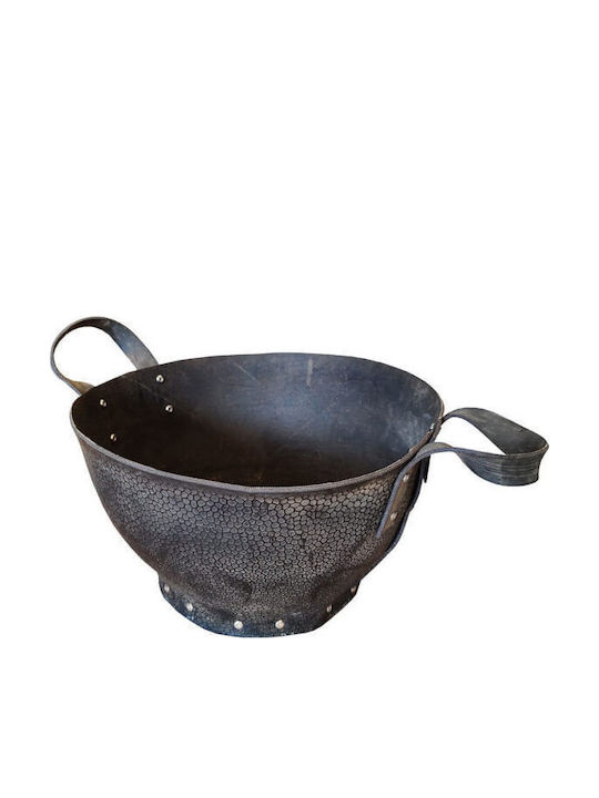 ZEM425 Rubber Firewood Storage Basket 50x50x30cm