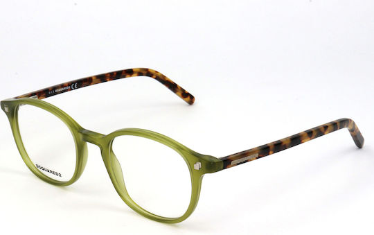 Dsquared2 Eyeglasses Unisex Lens Bridge Temple 48 20 145 Mm Dq5124-93