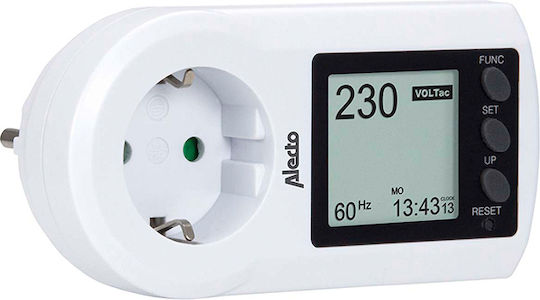Alecto Power Consumption Meter for Maximum Power up to 3.68kW