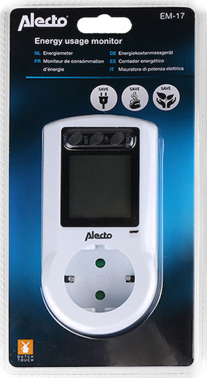 Alecto Power Consumption Meter for Maximum Power up to 3.68kW