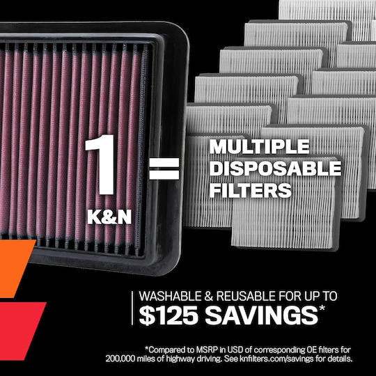 K&N Freeflow Air Filter for Suzuki Grand Vitara