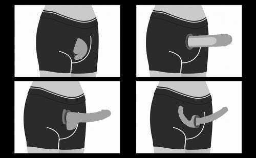 Εσώρουχο Strap-on Boxer Unisex Lovetoy