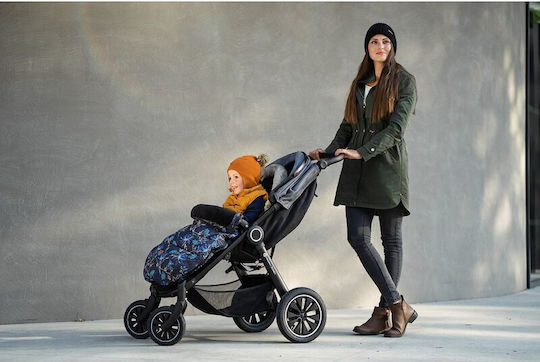 Petite & Mars Comfy Ποδόσακος Καροτσιού Αδιάβροχος Πολύχρωμος με Fleece Επένδυση 100x55εκ.