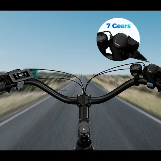Shimano Urbano 2 26" Μαύρο Ηλεκτρικό Ποδήλατο Πόλης