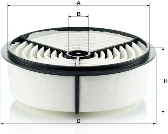 Mann Filter Filtru de Aer Auto pentru Opel Magazin online 1993-2002