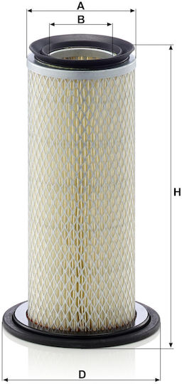 Mann Filter Φίλτρο Αέρα Αυτοκινήτου για Honda Element