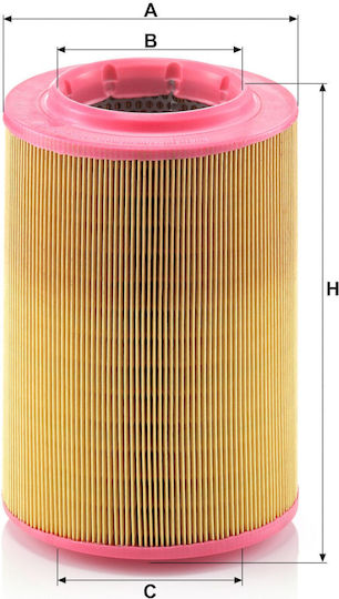 Mann Filter Filtru de Aer Auto Universal