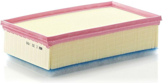 Filtru de Aer Mann-filter Citroen C5 III C6 Peugeot 407 3.0d 04.09 Înălțime 92mm Lățime 303mm Lungime 178mm Inserție Filtru