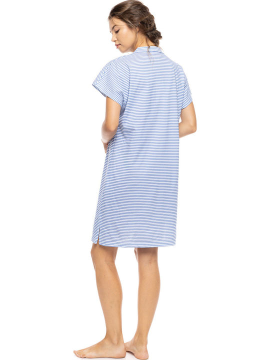 Pink Label Summer Women's Nightgown Mariniere