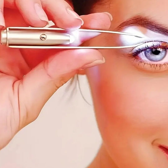 ShuShu Pinzetten Für Augenbrauen Mit Lichtquelle
