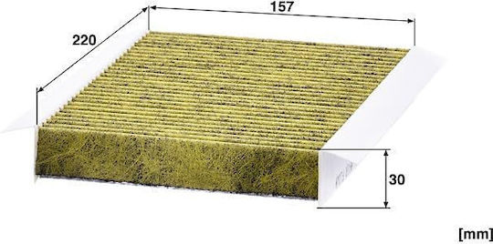 Cabin Air Filter Mann-filter FP 22 022