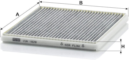 Cabin Air Filter Mann-filter Cuk 1828