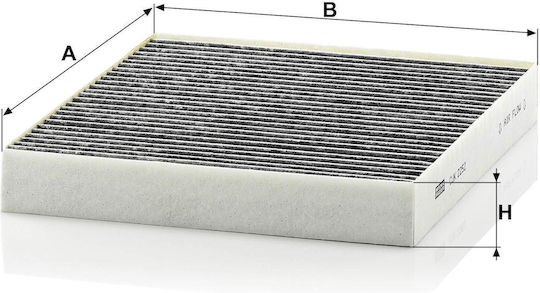 Mann Filter Filtru de Cabină cu Carbon Activ Nissan Murano / X-Trail