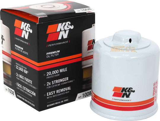 K&N Car Oil Filter for Chevrolet / Dodge / Ford / Hyundai / Kia / Mazda / Mitsubishi / Nissan / Subaru / Toyota