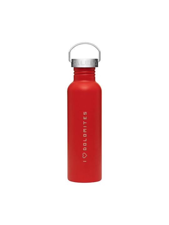 Salewa Aurino Sticla de apa Oțel inoxidabil 750ml Roșu