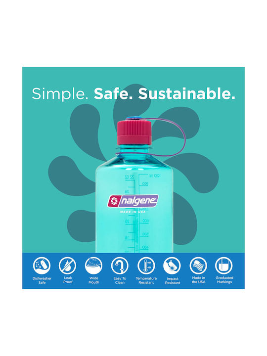 Nalgene Mouth Sticla de apa Pentru bicicleta 1000ml Multicolor