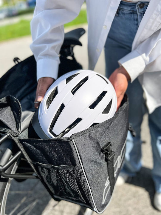 M-Wave Amsterdam Double Bicycle Rack Bag Black 122315