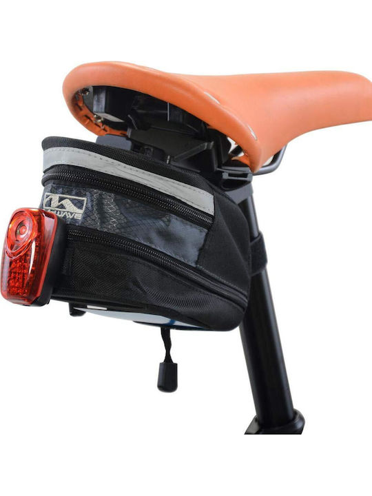 M-Wave Tilburg L Bicycle Saddle Bag White 122482