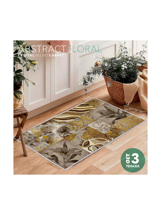 Chios Hellas Crystal Velvet Covor Antiderapant Rectangular 40x60cm