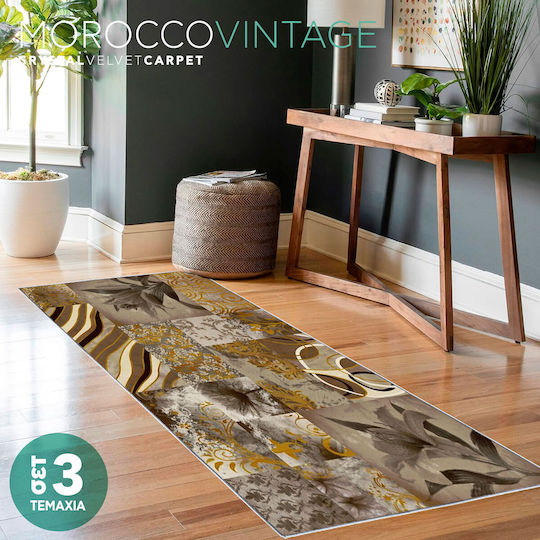 Chios Hellas Crystal Velvet Αντιολισθητικό Χαλί Ορθογώνιο 40x60cm