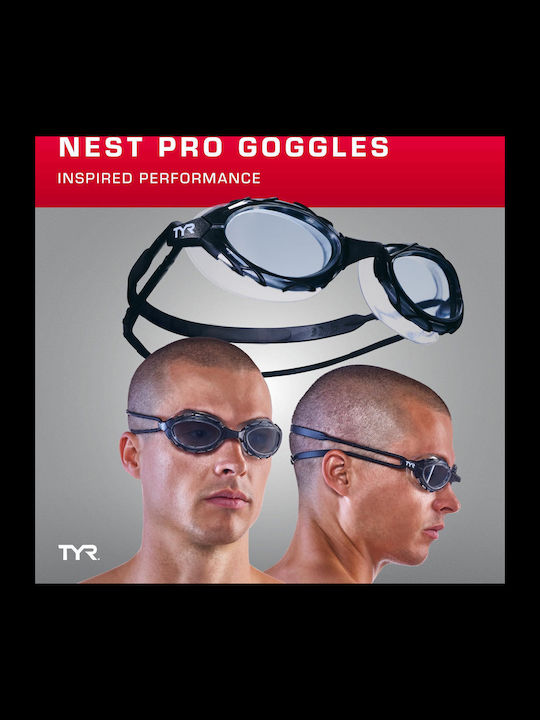 Tyr Nest Pro Γυαλιά Κολύμβησης Ενηλίκων Λευκά