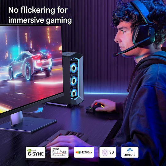 Ugreen Cablu DisplayPort 2.1 Certificat Vesa 2 M Suportă 16k@30hz 8k@240hz 4k@240hz 40 Gbps Hdr Hdcp 2.2 Dsc 1.2a Compatibil Freesync/g-sync Pc Gaming Monitor Tv