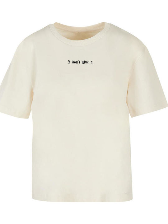 I Don't Give A F Tee Whitesand