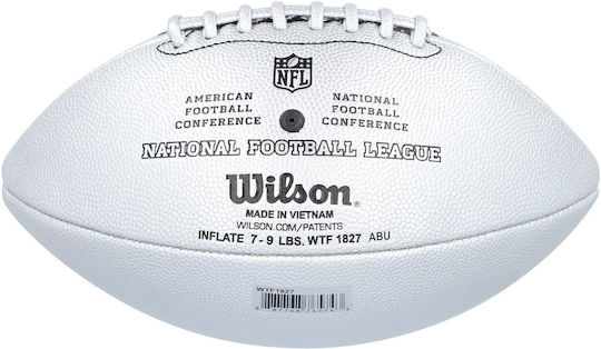 Wilson Duke Metallic Edition Mingea de Rugby Argint