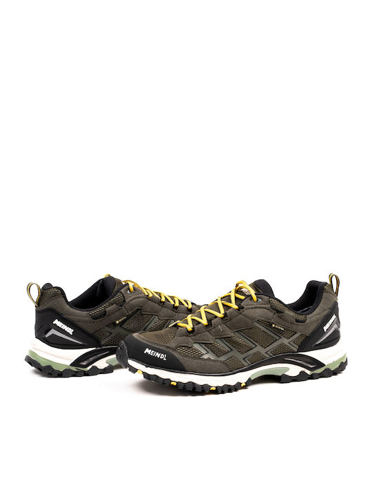 Meindl Caribe Men's Hiking Shoes Waterproof with Gore-Tex Membrane Green