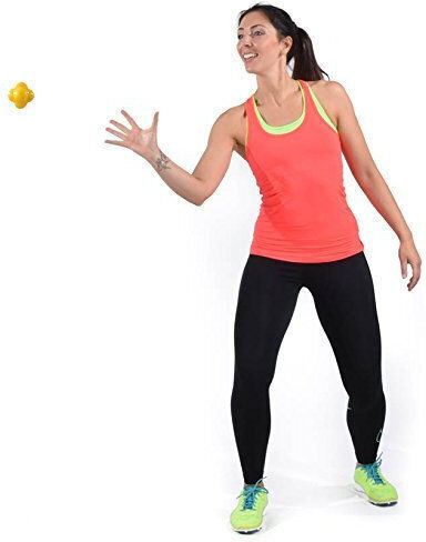 Sveltus Ball Reaction 6.8cm 0.1kg in Yellow Color