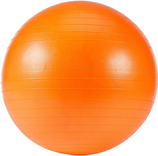 Sveltus Gymball Μπάλα Pilates 55cm σε Πορτοκαλί Χρώμα