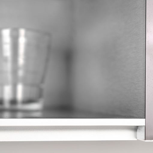 Προφιλ Gola Top Κρεμαστο Emuca 2350mm Πανελ Παχος 19μμ Ασημί